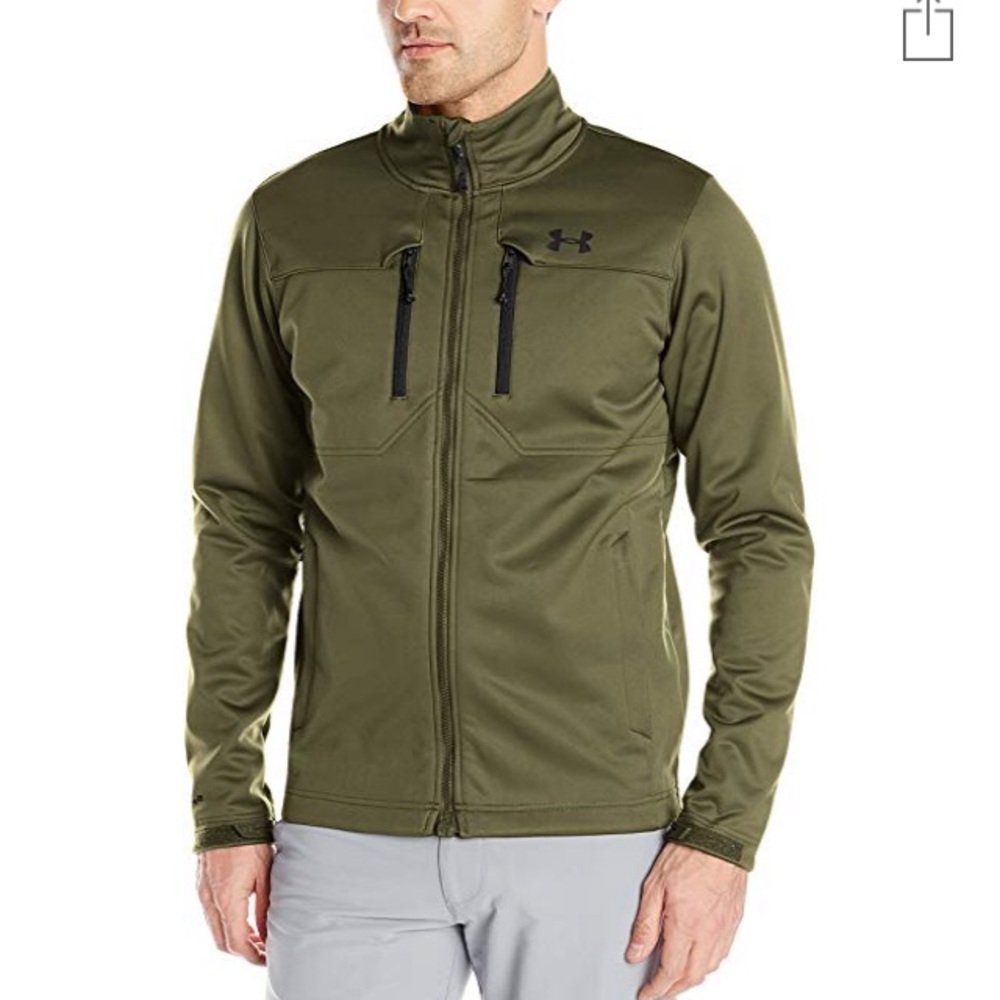 EUC Black Men’s Under Armour Cold Gear Jacket